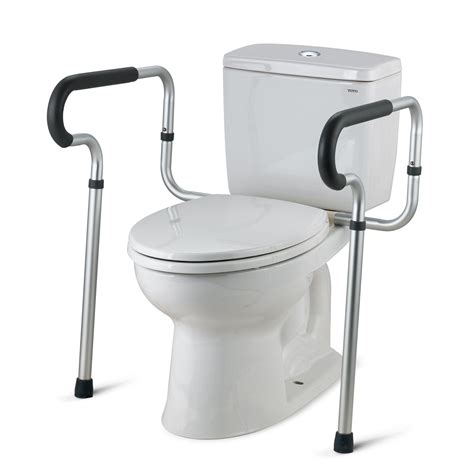 Equate Toilet Safety Rail,Free stand,Medical supply for elderly - Walmart.com