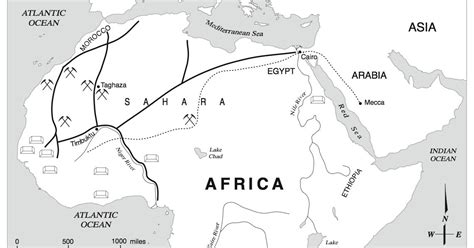 Empires of west Africa: Trade routes