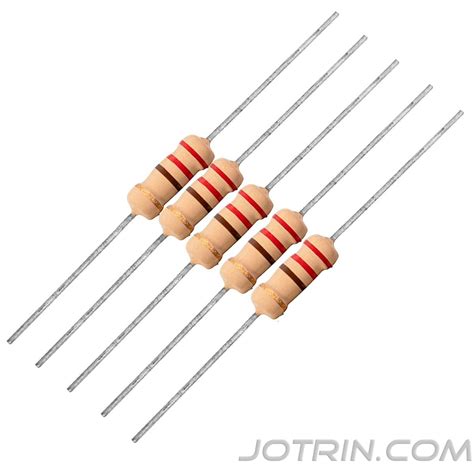 220 Ohm Resistor Color Code, Feature and Uses - Jotrin Electronics