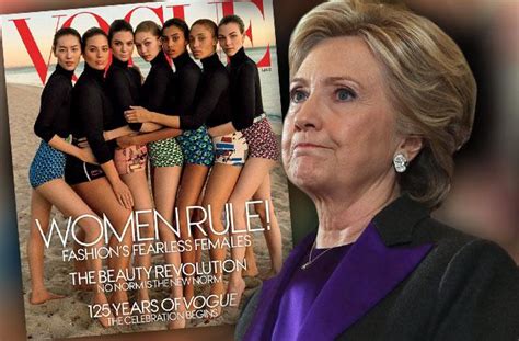 Hillary's Clinton's 'Vogue' Cover Dropped & Replaced After Election Loss