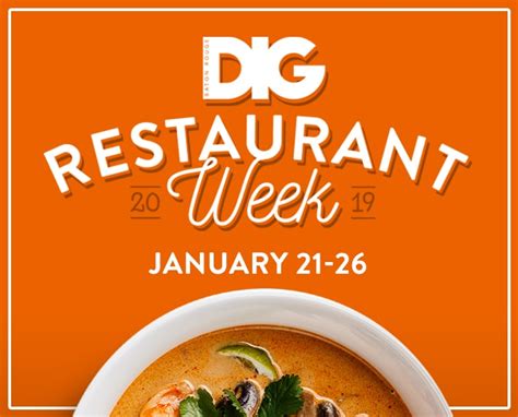 Restaurant Week 2019: January 21-26