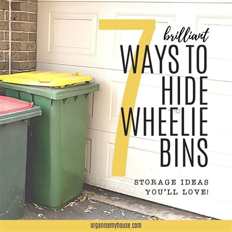 Ways To Hide Wheelie Bins Easy Storage Ideas To Try, 42% OFF