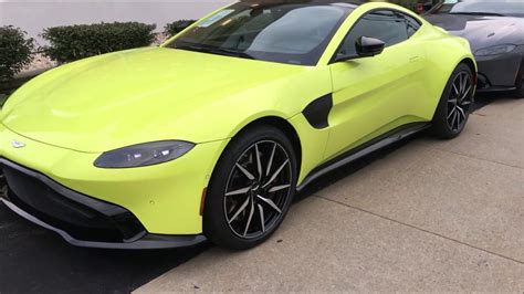 2019 Aston Martin Vantage - Walkaround Review featuring various Colors and Options - YouTube