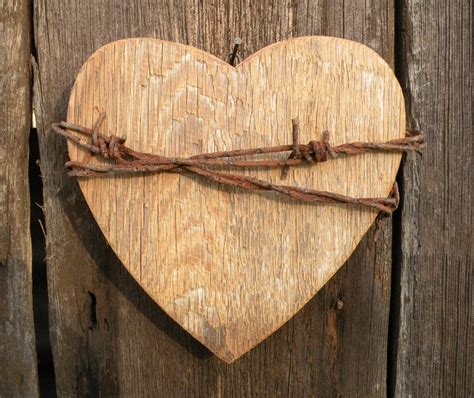 Wooden Heart Wall Decor - Etsy