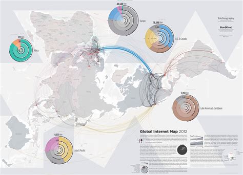 World Internet Usage Map