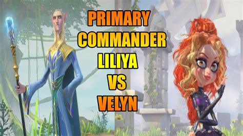 Primary Commander Liliya Vs Velyn Call Of Dragons - YouTube