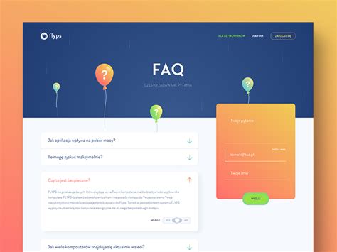 Simple FAQ page | Faq design, Faq page design, Website template design