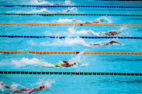 People Doing Swim Race · Free Stock Photo