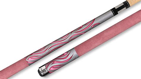 Players - Pink Pool Cue Tribal Flames Graphics Suede Wrap - F-2780 ...