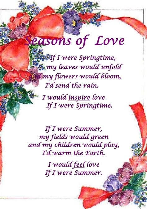 Seasons Of Love