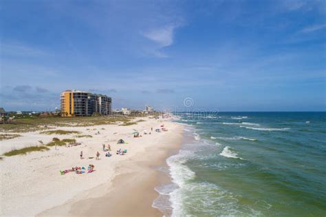 Aerial View of Perdido Key Beach in Pensacola, Florida Editorial Stock ...