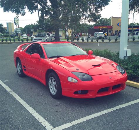 1997 Mitsubishi 3000GT VR4... just like my old one in caracus red. # ...