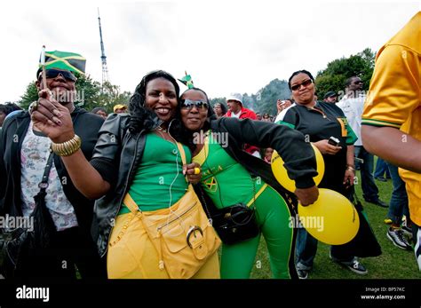 West Indian Jamaican family day at Crystal Palace Park South London ...