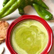 Easy Hatch Chile Green Sauce - Easy Spicy Green Sauce