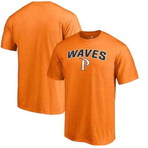 Pepperdine Waves Orange Proud Mascot T-Shirt