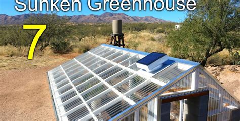 How To Build An Underground / Sunken Greenhouse For Year Round Growing… – Eco Snippets