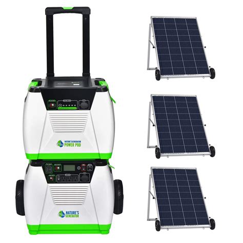 Buy Nature's Generator Platinum System 1800W Solar & Wind Powered Pure Sine Wave Off-Grid ...