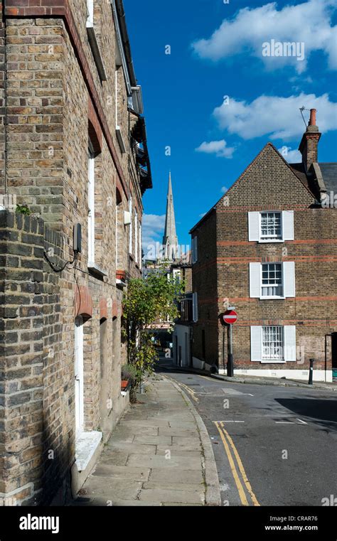 Houses in Hampstead, London, England, United Kingdom, Europe Stock ...