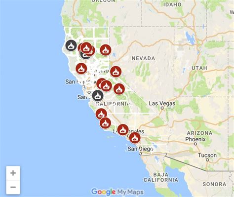 N California Fire Map – Topographic Map of Usa with States