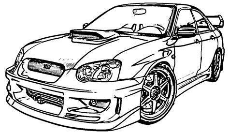 Sports Car Line Drawing at GetDrawings | Free download