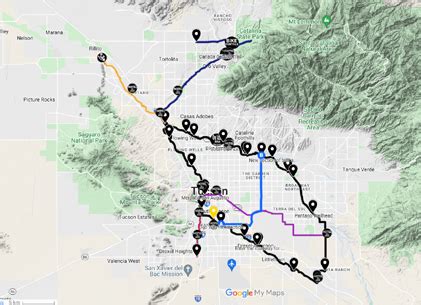 Tucson Loop Interactive Map| Chuck Huckelberry Loop| Free Maps | Friends of The Tucson Loop ...