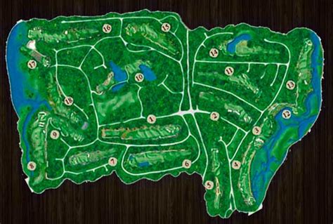 North Myrtle Beach Golf Courses Map | Beach Map