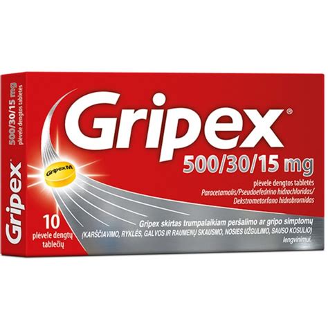 Gripex tablets N12 - Baltic Food Oxford