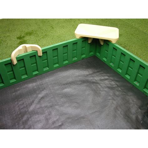 Sandlock Square Sandbox with Cover & Reviews | Wayfair