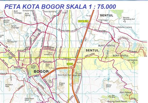 AMAZING INDONESIA: BOGOR CITY MAP