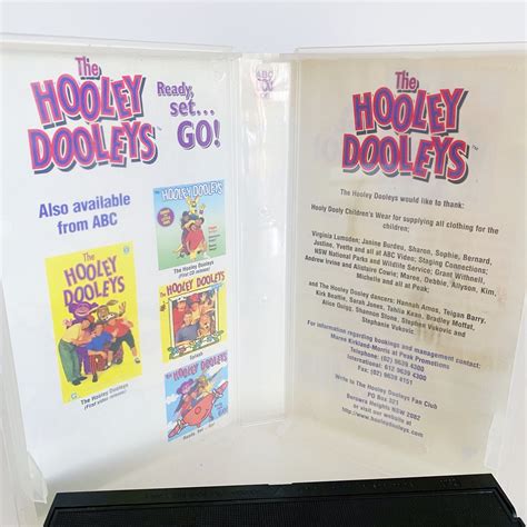 The Hooley Dooleys Ready Set Go VHS Tape ABC Kids 1998 - Etsy Australia