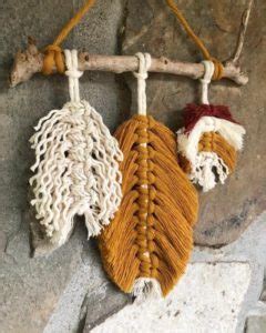 the idea garden » Crafts with a Cause! Fall Leaf Mini Wall Hanging on Driftwood