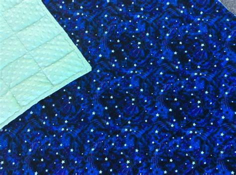 Glow in the dark stars weighted blanket 35X40 & 40X60