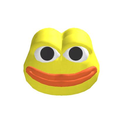 Golden Frog Meme Head - Roblox