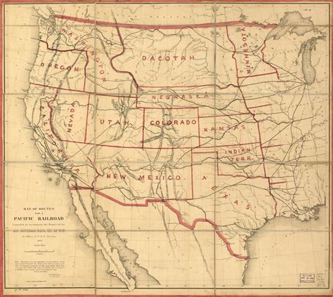 Railroad Maps, 1828 to 1900, Available Online | Library of Congress