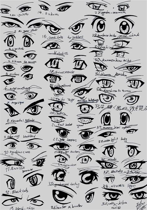 Más tipos ojos | How to draw anime eyes, Anime eyes, Anime drawings ...