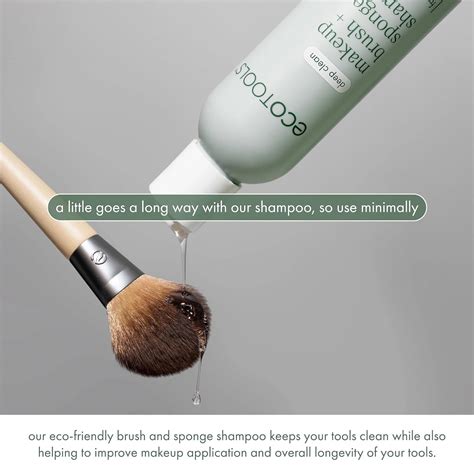 EcoTools Makeup Brush Shampoo - Effortless Cleaning for Eco-Friendly ...