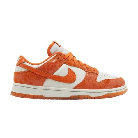 Nike Dunk Low 'Cracked Orange' - FN7773-001 | Solesense