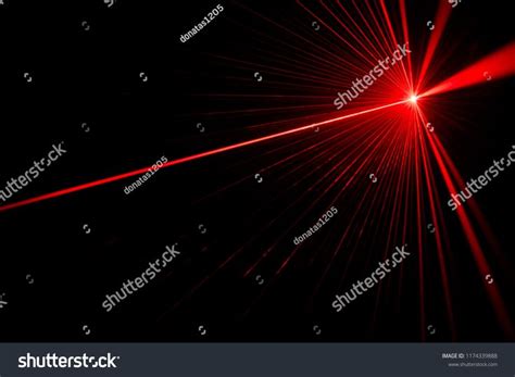 Red laser beam light effect on black background #Ad , #SPONSORED, #beam#laser#Red#light | Beams ...