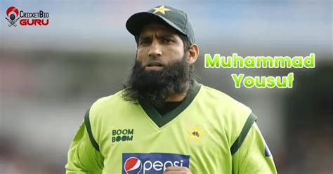 Inspiring Journey of Mohammad Yousuf | Cricket Bio Guru