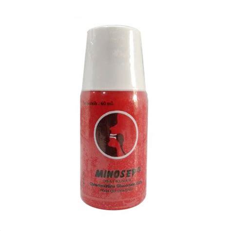 Minosep Obat Kumur 0.2% 60 ml (Merah) - Kegunaan, Efek Samping, Dosis dan Aturan Pakai - Halodoc