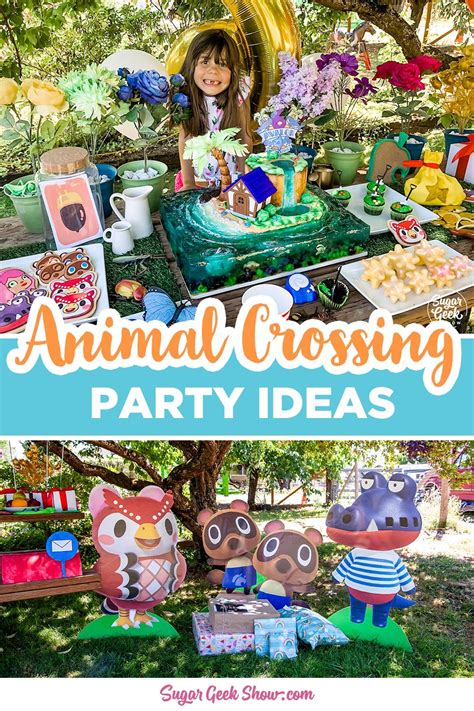 Animal Crossing Birthday Party – Sugar Geek Show