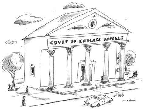 Courthouse Cartoon - Access to court administration is limited to those with court business ...