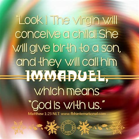 Immanuel- God with us! | Matthew 1 23, God, Christmas post