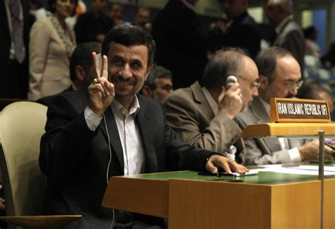 Ahmadinejad: Sanctions won't bring Iran to its knees | The Times of Israel