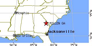 Millen, Georgia (GA) ~ population data, races, housing & economy