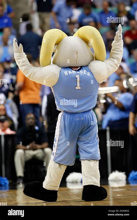 North Carolina's mascot performs during the second half of a Midwest ...