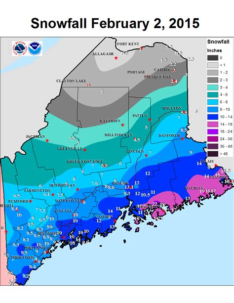 Maine Snow Depth Map | Gadgets 2018