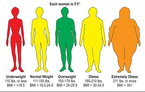 BMI chart - Women Health Info Blog