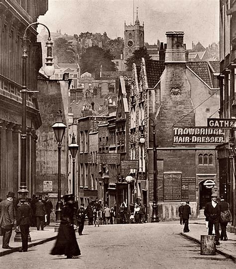 Small Street 1890s... | Bristol street, Bristol england, Victorian street