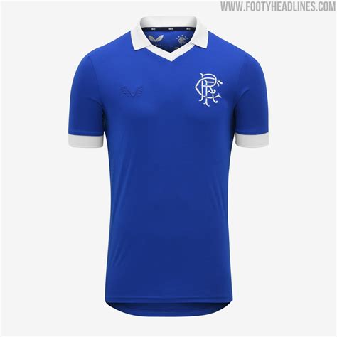 Rangers 20-21 Retro Home & Keeper Kits Released | On-Pitch Debut - Footy Headlines